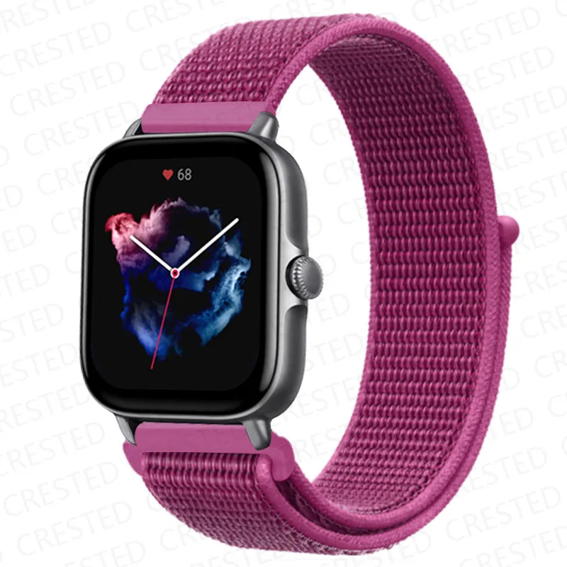 Nylon Sport Watch Band Bracelet - 20mm/22mm Adjustable Strap