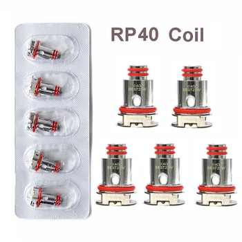 Bobina Rpm40 0,4 ohm mesh spulen dreifach 0,6 ohm 0,8 ohm mtl para norte 4 norte 2 pozz x rpm40 rpm2 evaporador pod head_Rpm40 bobina 0bobinas de malha ohm triplasach 0ohmohm 0 8 oh mtl f