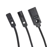 Mini Inductive Sensor NPN 3-Wire Square Proximity Switch with 1m Cable GX-F8 GX-H8 GX-F12 Normally Colsed Normally Open 1