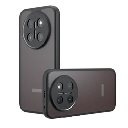 Enhanced For Honor Phone Case - ELVEV Matte Translucent Shockproof Anti - Fingerprint Protective Cover (Black)