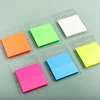 50 Sheets Color Transparent Waterproof sticky not 50*50mm Sticky Note Pads Notepads Posits for School Stationery Office Supplies 3