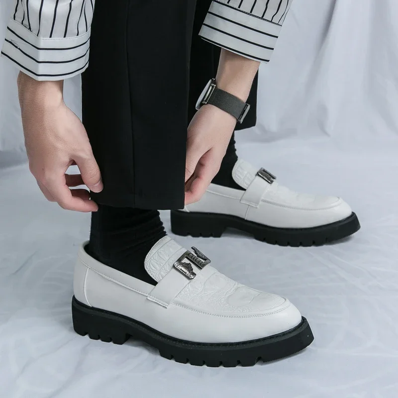 Sd4a3de7306204818a0bf1d82564423ecp Stylish VIPOL White Loafers for Men Slip-On Dress Shoes for Parties