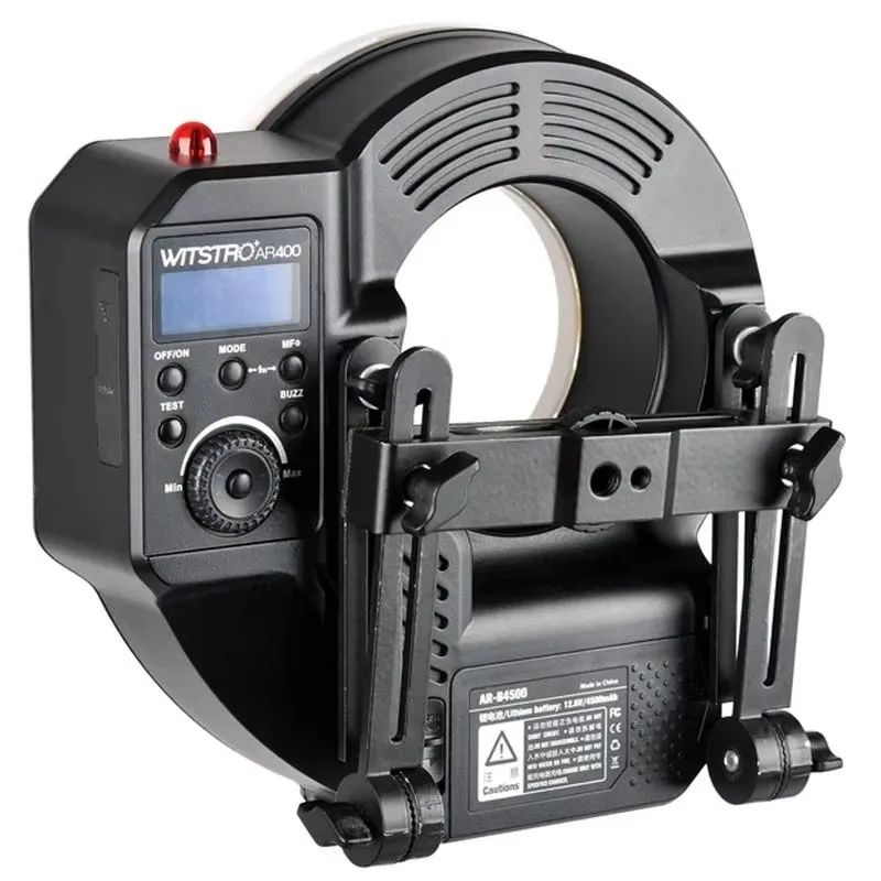 Godox Witstro AR400 400WS 링 플래시 스피드라이트 라이트 LED 비디오 라이트 + FT-16 트리거 4000mAH 리튬 이온 배터리(C/N CD50 T03용)