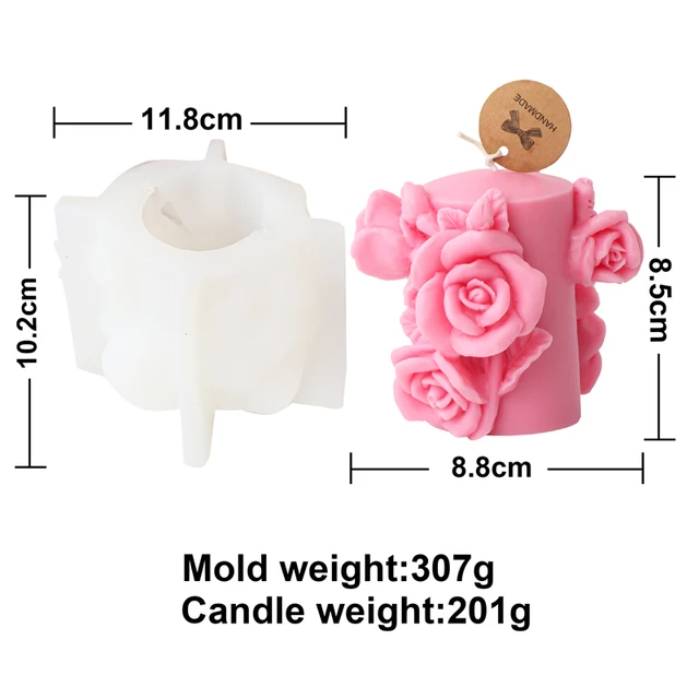 Fiori Pressati Blu Per Resina E Craft - Set 36 Pezzi Con Pinzetta Per Candele, Sapone, Nail Art