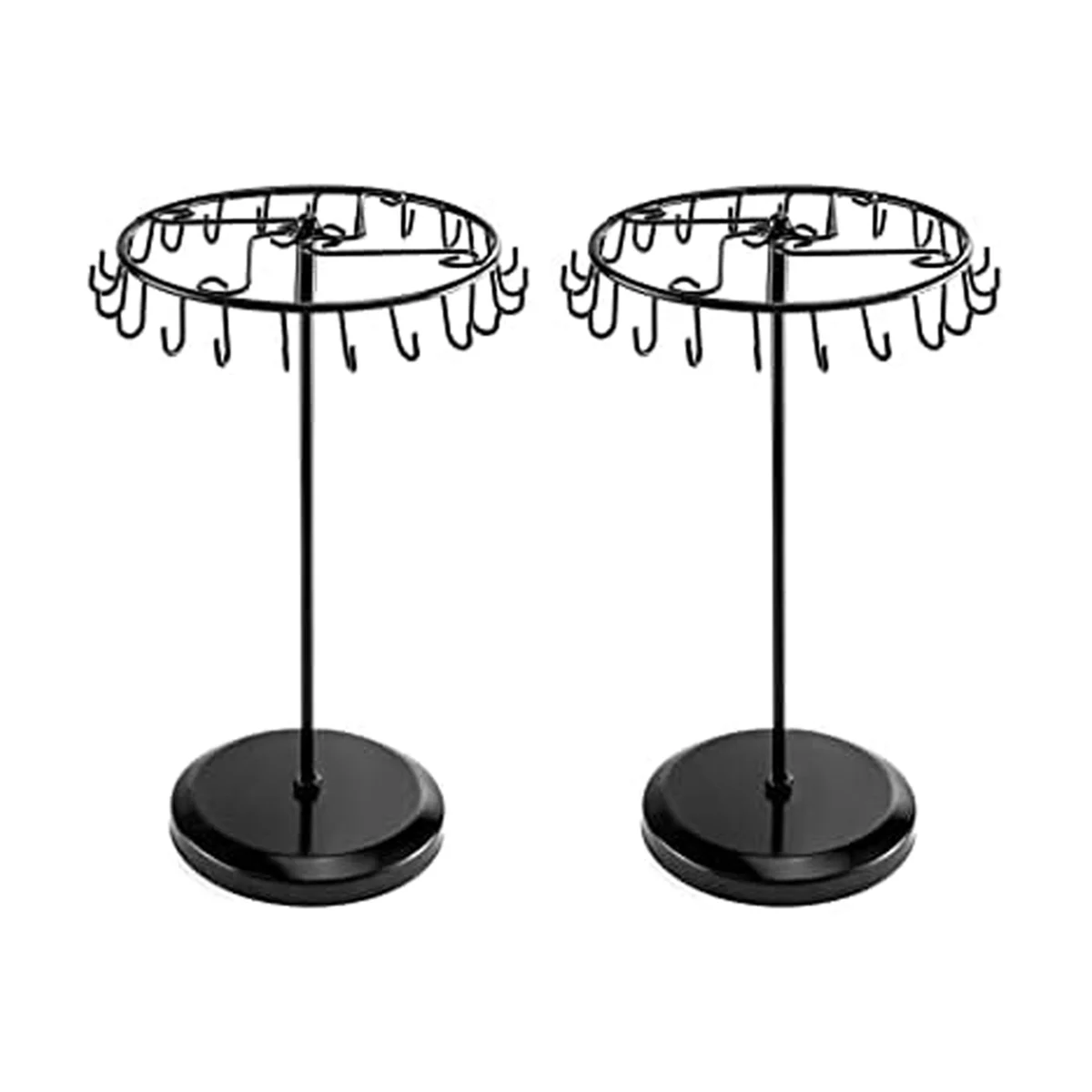 

Spinning Jewelry Tree Display Stand,Bracelet Hanger Bracelet Earrings Jewelry Stand Jewelry Display Props,with 23 Hooks