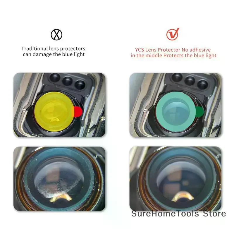 Mobile Phone Repair Front Camera Rear Camera Infrared Dot Matrix Face Camera High Temperature Protection Sticker