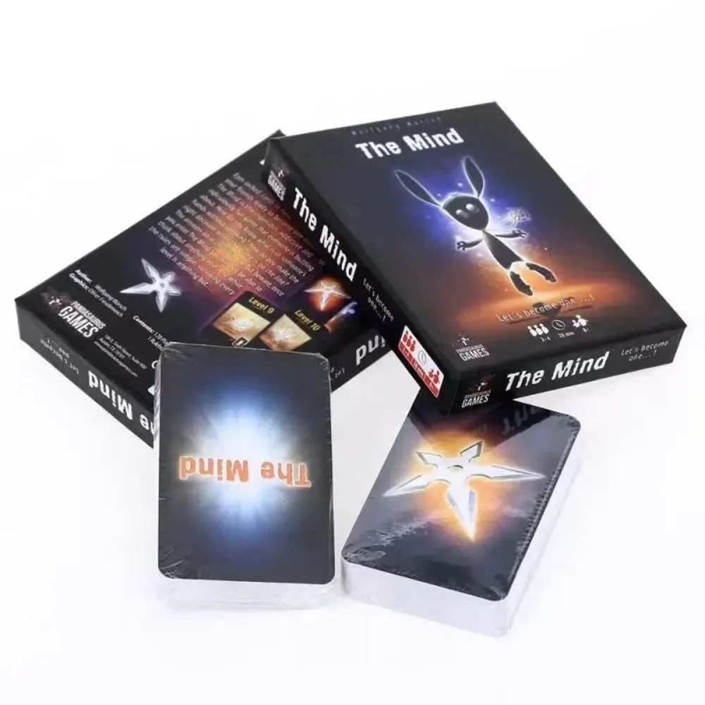 NUOVO Gioco di Carte The Mind, Gioco da Tavolo per Feste, Esperienza di Gioco di Squadra Interattiva - immagine 5