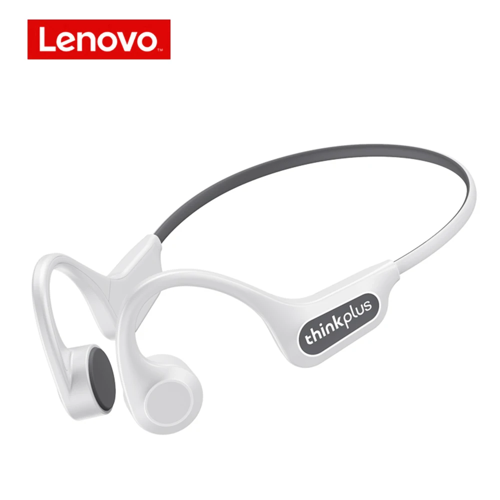 Lenovo X3 Bone Conduction Bluetooth Headphones Sport Running Headset Waterproof Wireless Earphone With Mic for Cycling Driving 