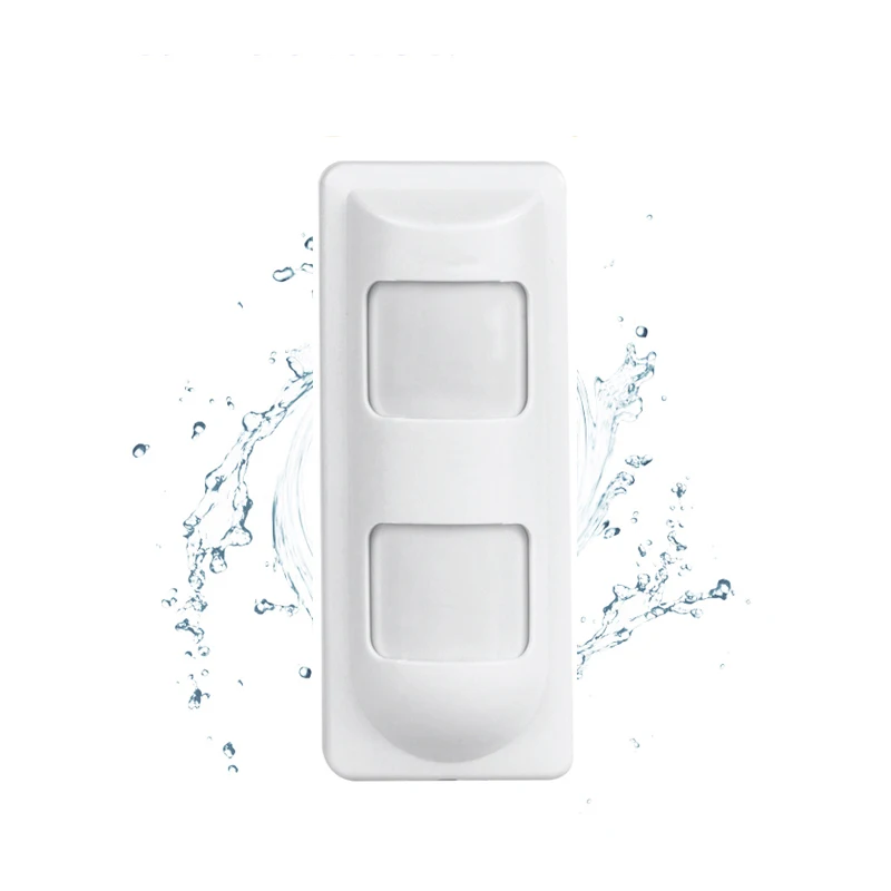 

433Mhz EV1527 Wireless Two PIR Motion Sensor Pet Friendly 100 Degrees 12 Meter Detecting Range Anti-tamper for Security Protect