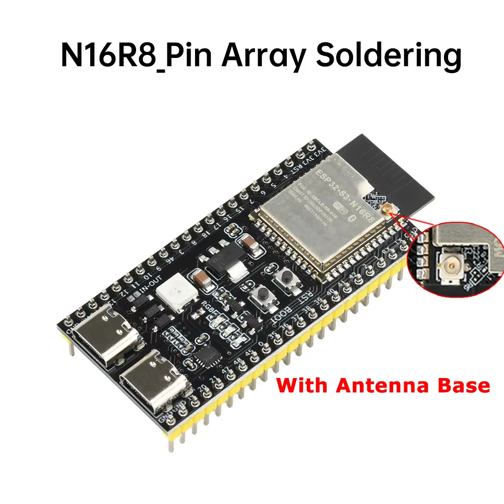 ตัวเลือกสินค้า แผ่นพิมพ์พัฒนา ESP32-S3 สำหรับโปรเจกต์ IoT ขั้นสูง
