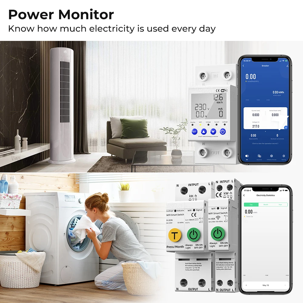 interruptor inteligente tuya wifi medidor de energia 03