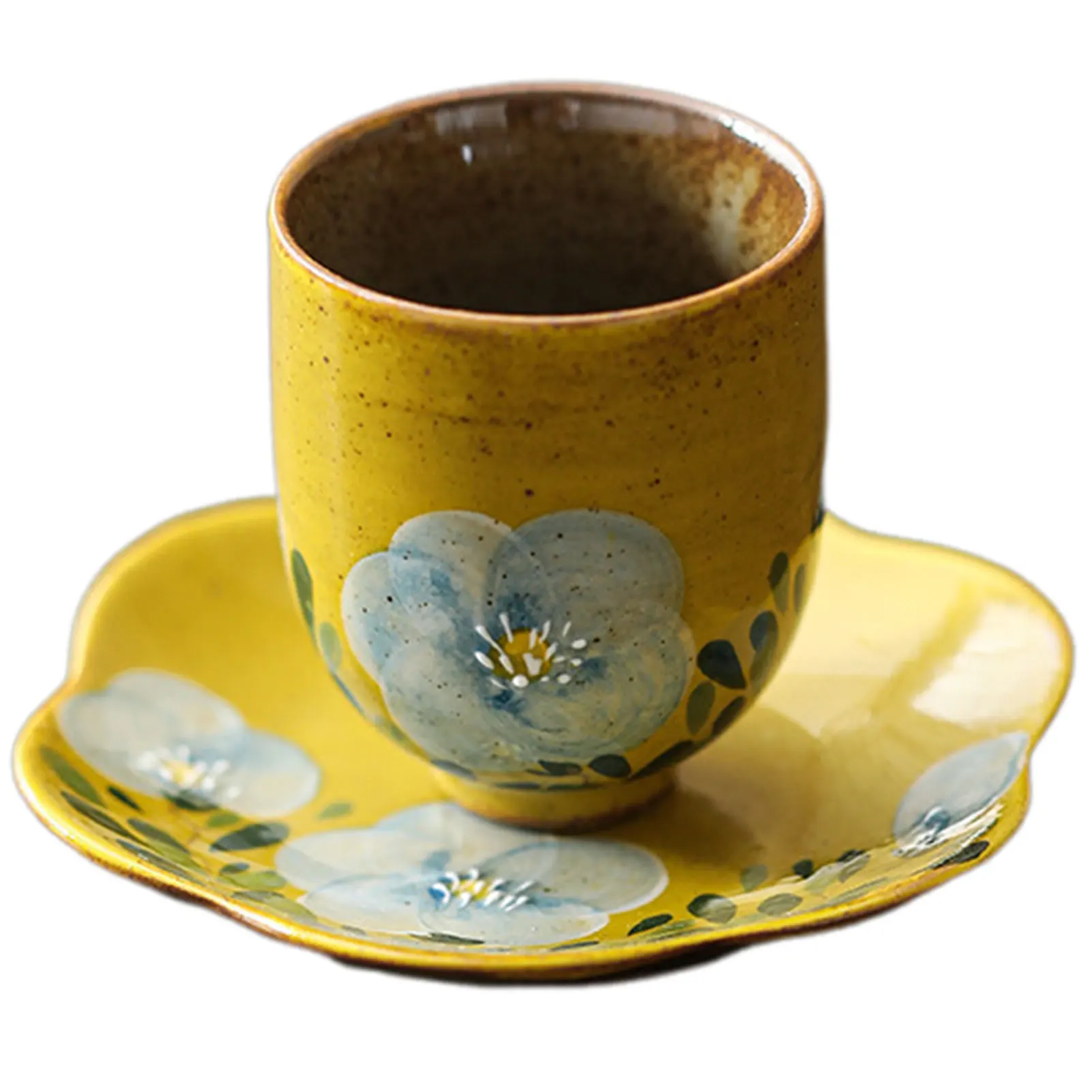 أكواب شاي يابانية من السيراميك فناجين شاي كلاسيكية...