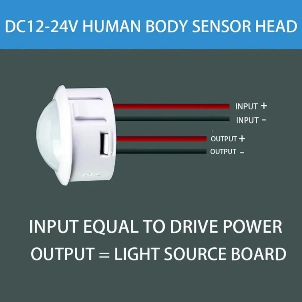 Light Switch 110V 220V LED PIR Automatic Sensor Infrared Motion for Home