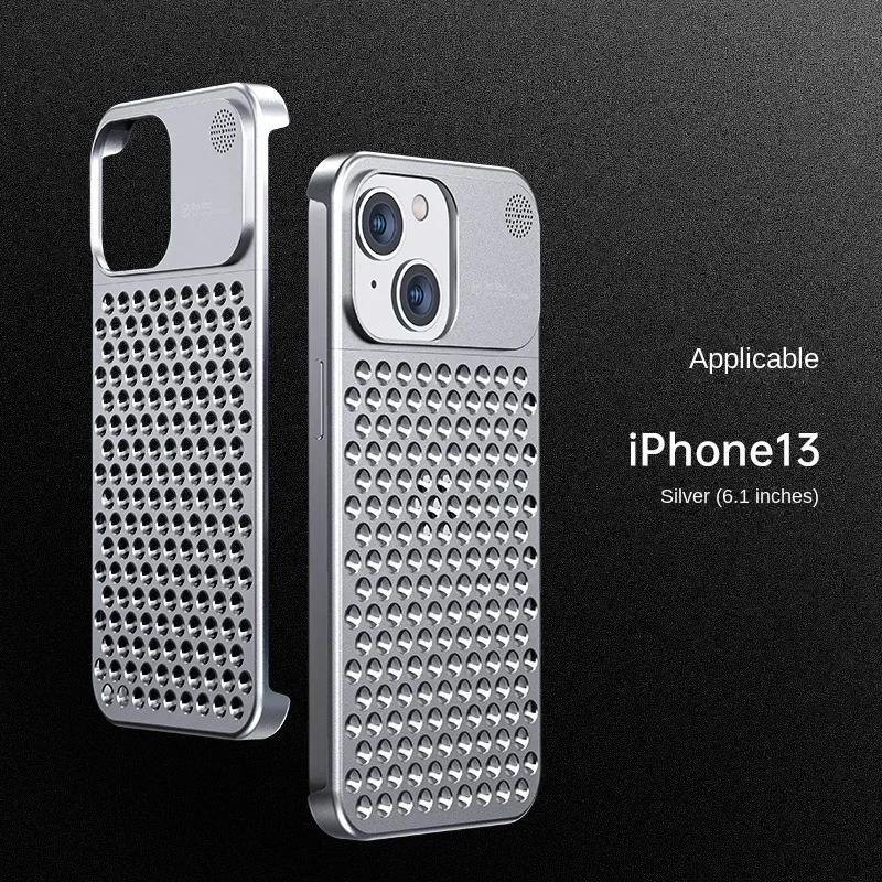 Alloy Alluminum Metal Mobile Phone Cases Cellphone Case for Iphone 12 13 14 15 Pro Max Plus