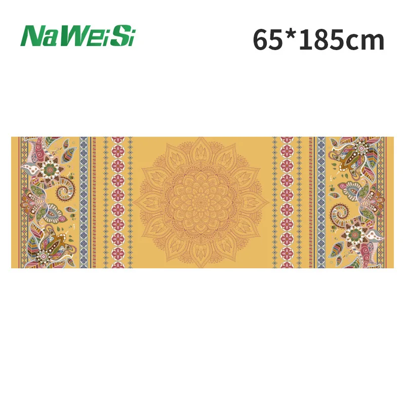 Luxury Double-Sided Velvet Non-Slip Yoga & Fitness Towel - Portable, Quick-Dry, Folding Sports & Beach Mat