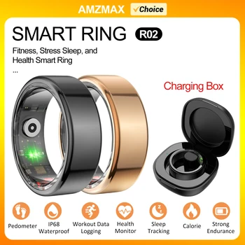 AMZMAX R02 Smart Ring | Fitness Tracker 1