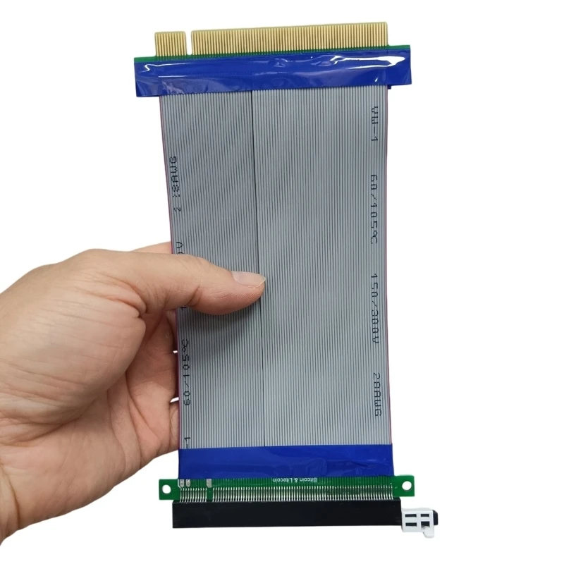 Express 라이저 카드용 PCI PCI-E X16 PCIE 16X 소프트 확장 연결 코드