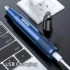 Rechargeable Men's Gentle and Safe Face Care Trimmer for Effective Beard Hair Removal - Reliable Nose and Ear Shaving Solution 2