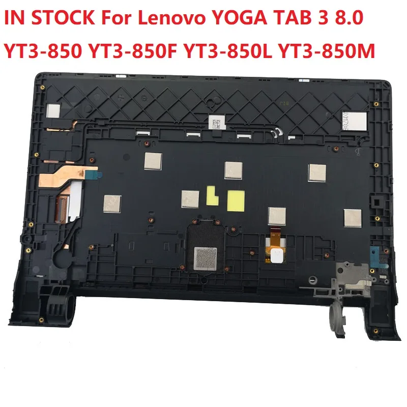 Tela Lcd e Touch Display Digitalizador Assembly com Frame Lenovo Yoga Tab 8.0 Yt3850 Yt3950f Yt3-850l Yt3-850m