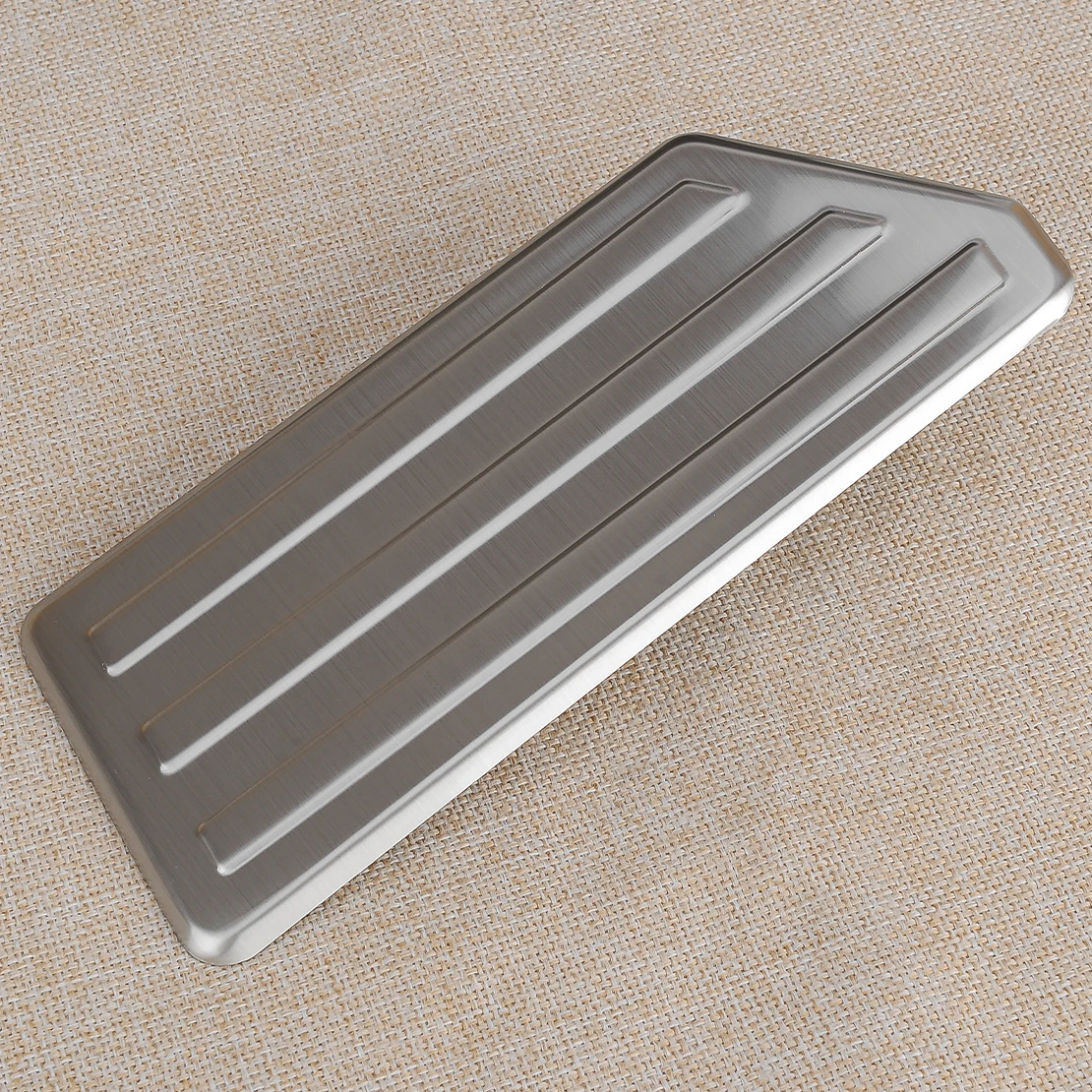 NEW Car Foot Rest Footrest Dead Pedal Pad Cover Trim LHD Fit for Honda CRV CR-V-Silver Stainless Steel