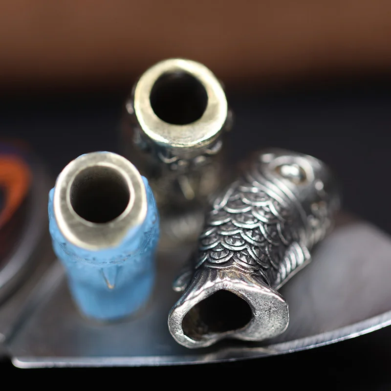 Koinobori Brass Knife Beads Carp Koi Fish EDC Outdoor DIY Paracord Woven Lanyard Pendants Umbrella Rope Bracelets Accessories paracord rope braided paracord paracord bracelet paracord bracelet accessories paracord keychain paracord accessories outdoor knife lanyard outdoor accessories paracord lanyard pendants paracord jig