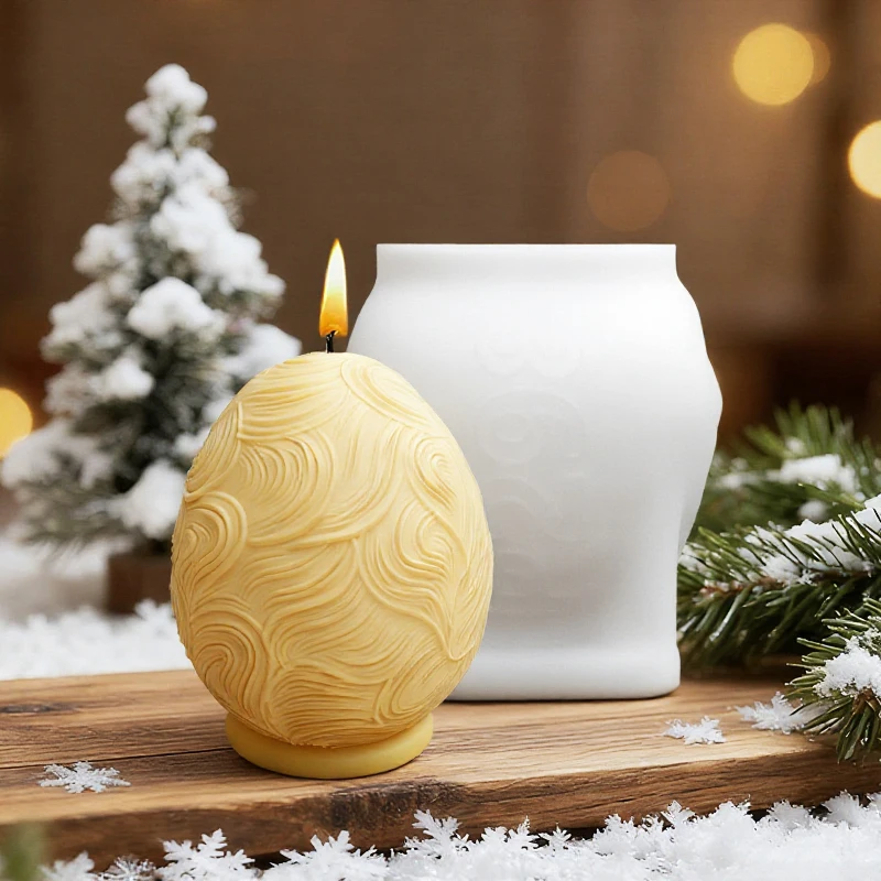 Easter Egg Candle Mold 6