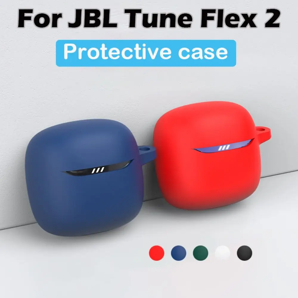 Silicone Protective Earphone Case with Hook - Anti-Scratch, Anti-Drop Carrying Sleeve