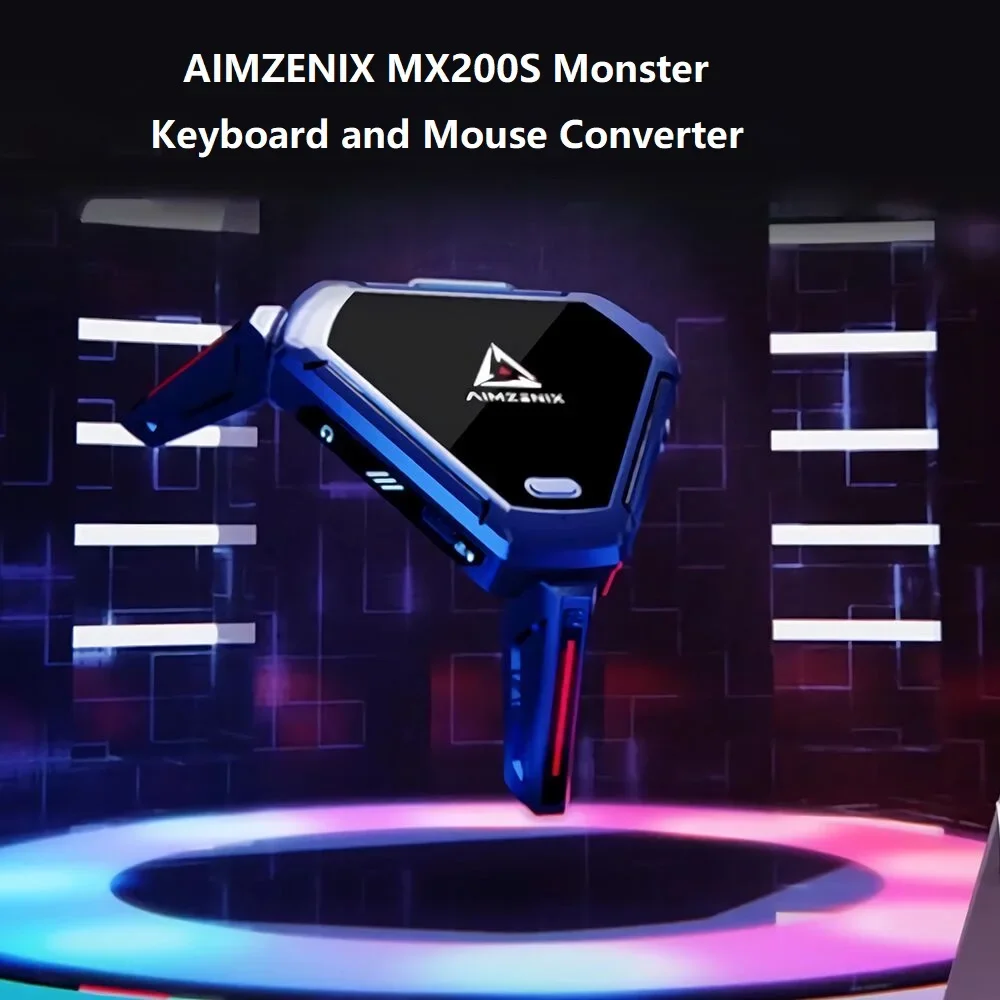 AIMZENIX AX600 MONSTER K&M Game Adapter for PS5, PS4, PC, Xbox