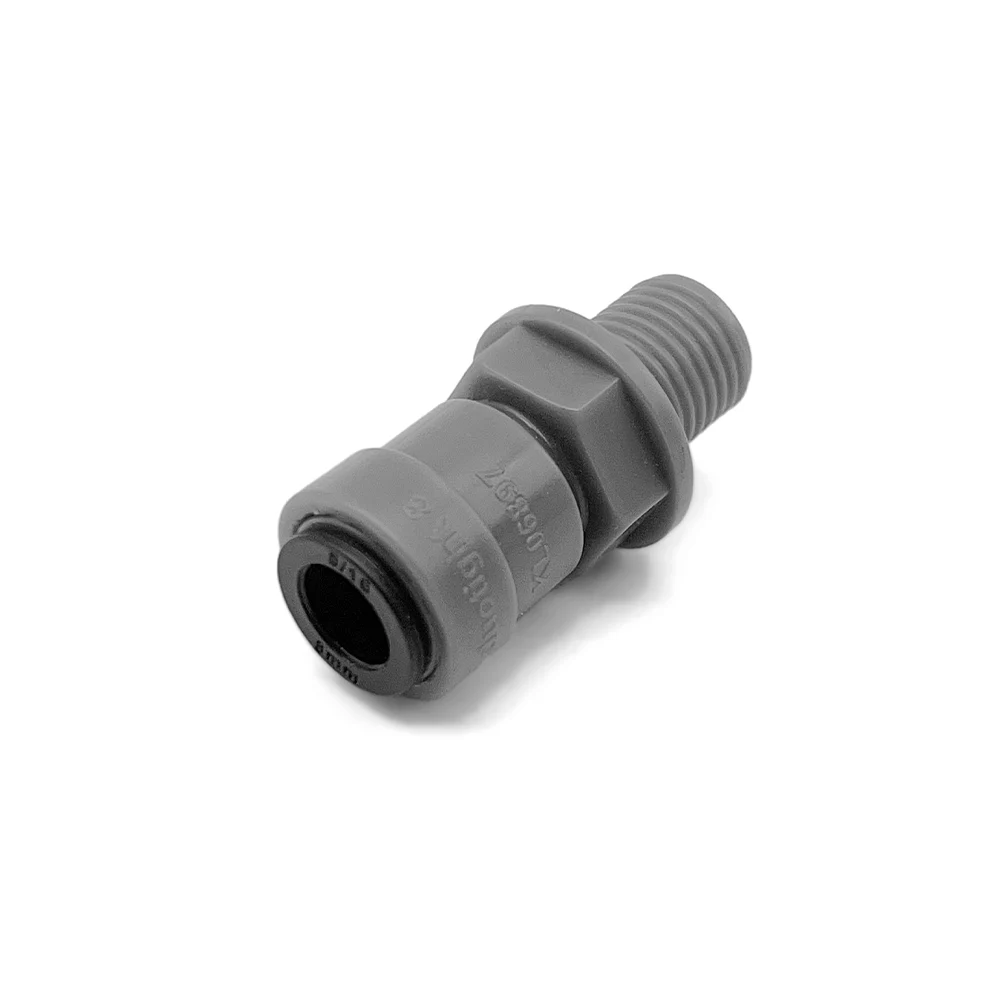 KegLand Duotight Push-in 8mm(5/16) X 1/4 BSP Male Plastic Quick Connect Pipe Hoose Connector Joint Fittings