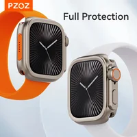 PZOZ For iWatch Ultra 2 3 Metal Shell PC Back Cover For Apple Watch Case Series 11 10 9 8 7 se 6 45mm 44mm Change to Ultra 49mm - Image 5