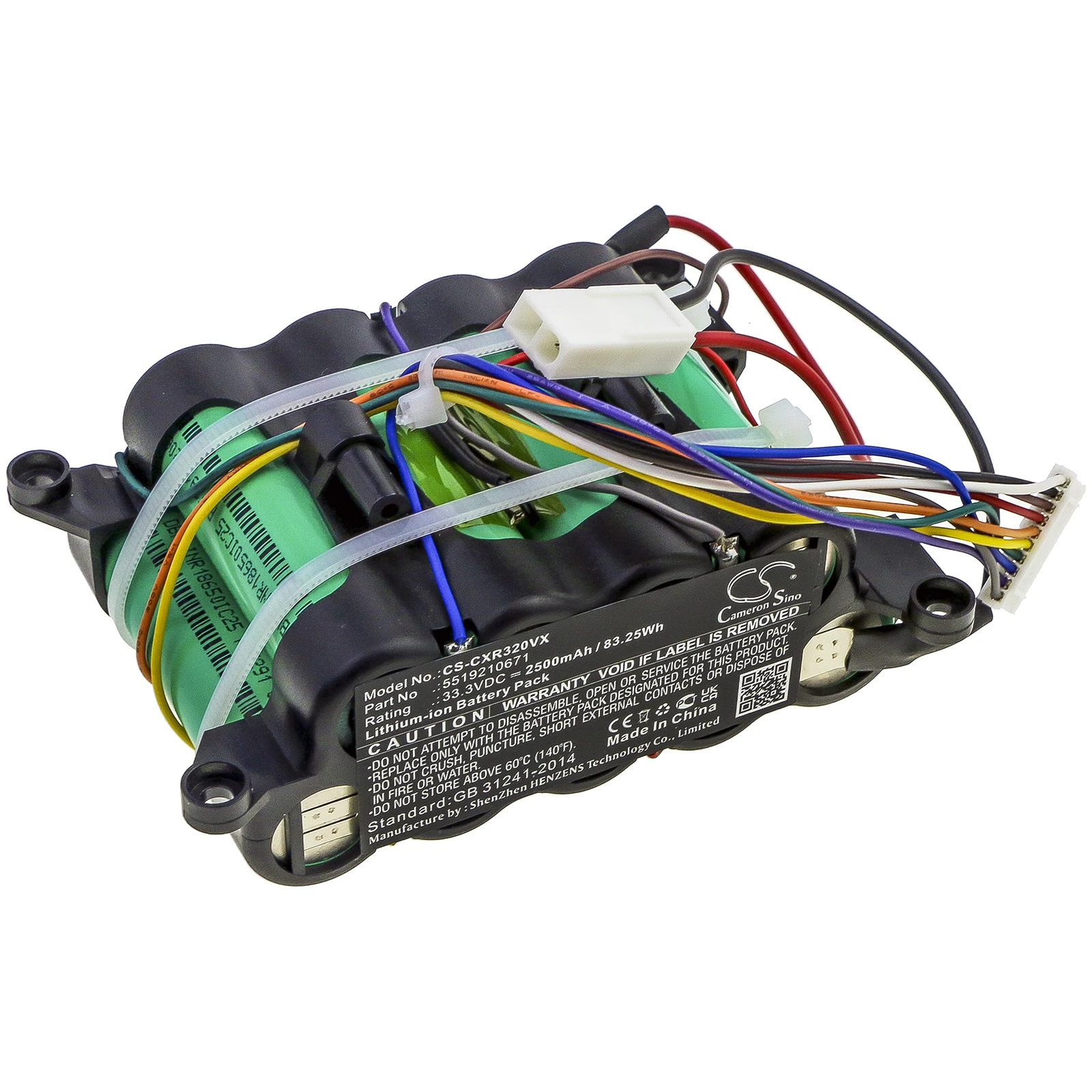 Batteria generica 2500mA per Colombina XLR32,XLR32LED.BK,XLR32LMD.BK,XLR32LMD.W  5519210671 - AliExpress Consumer Electronics