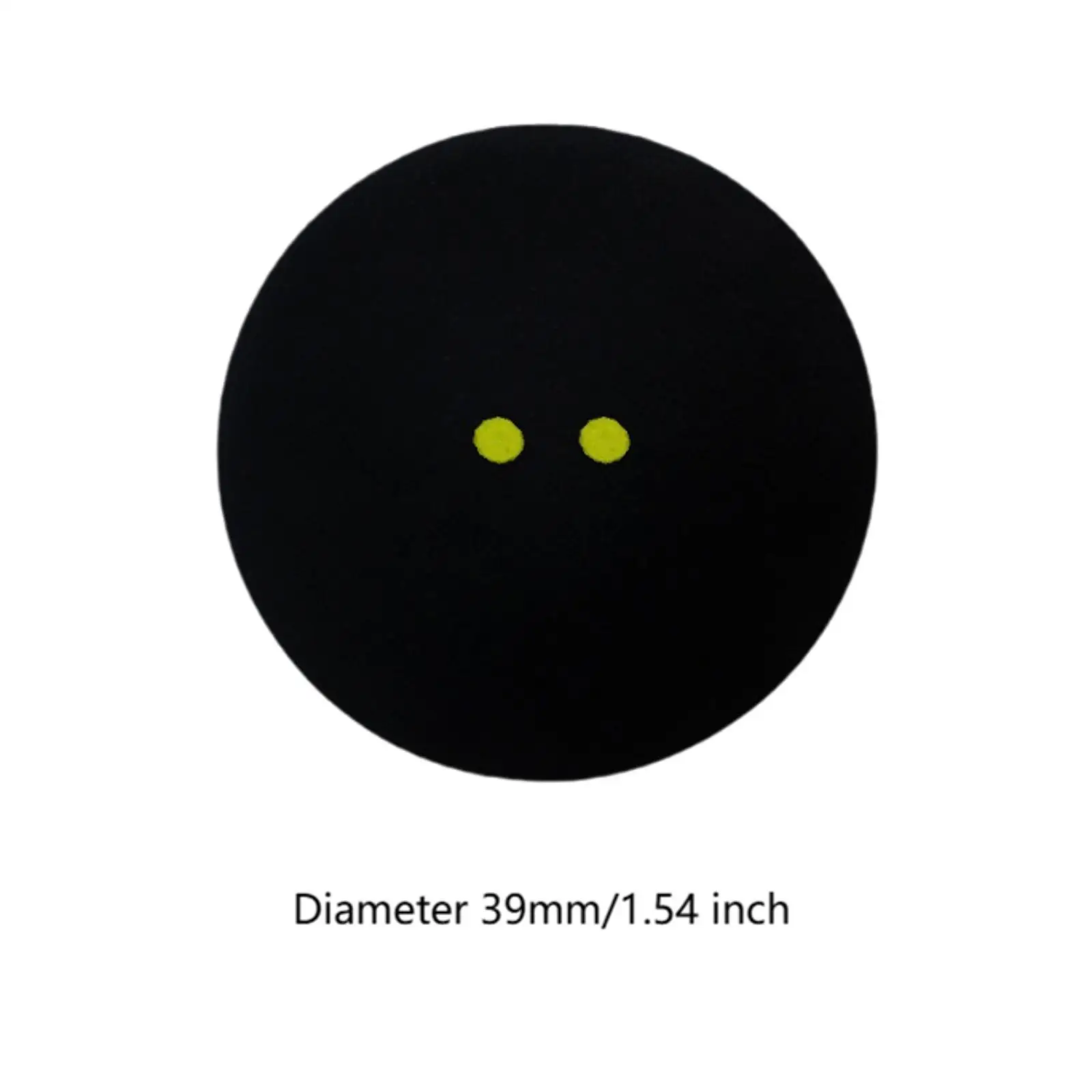 3Pcs Double Yellow Dot Squash Balls Lightweight Gear Training Squash Balls for Club Games Squash Racket Balls Competition Sports 3Pcs Double Yellow Dot Squash Balls Lightweight Gear Training Squash Balls for Club Games Squash Racket Balls Competition Sports
