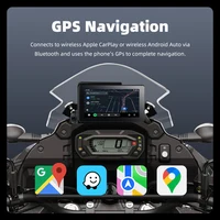 EKIY 5.5" For BMW R1200GS R1250GS Wireless CarPlay Moto Android Auto Portable Digital Motorcycle Dashboard GPS Navigation Screen - Image 6