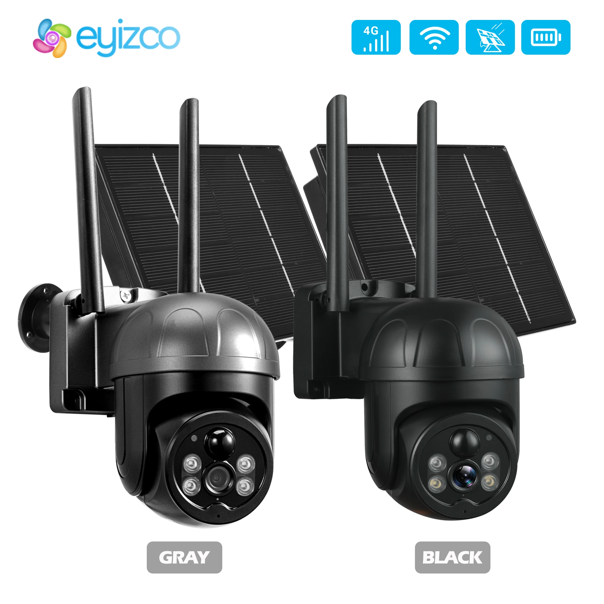 1080p 4g Sim Card Ip Camera Europe Outdoor Waterproof Wireless Solar