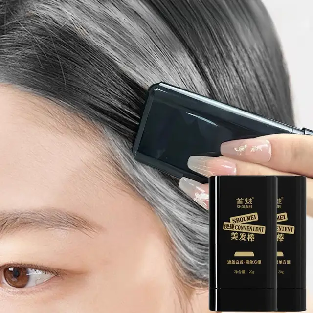 Temporary Cover Gray Hair Covering Artifacts Hair Comb Hair Color Comb  Black Hair Disposable Hair Color Pen Hair Color Stick - AliExpress