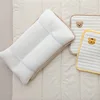 Cartoon Pillowcase for Baby Breathable Cotton Pillow Dustproof Case Embroidered Flat Pillow 30x50cm Infant Pillow Cover 6