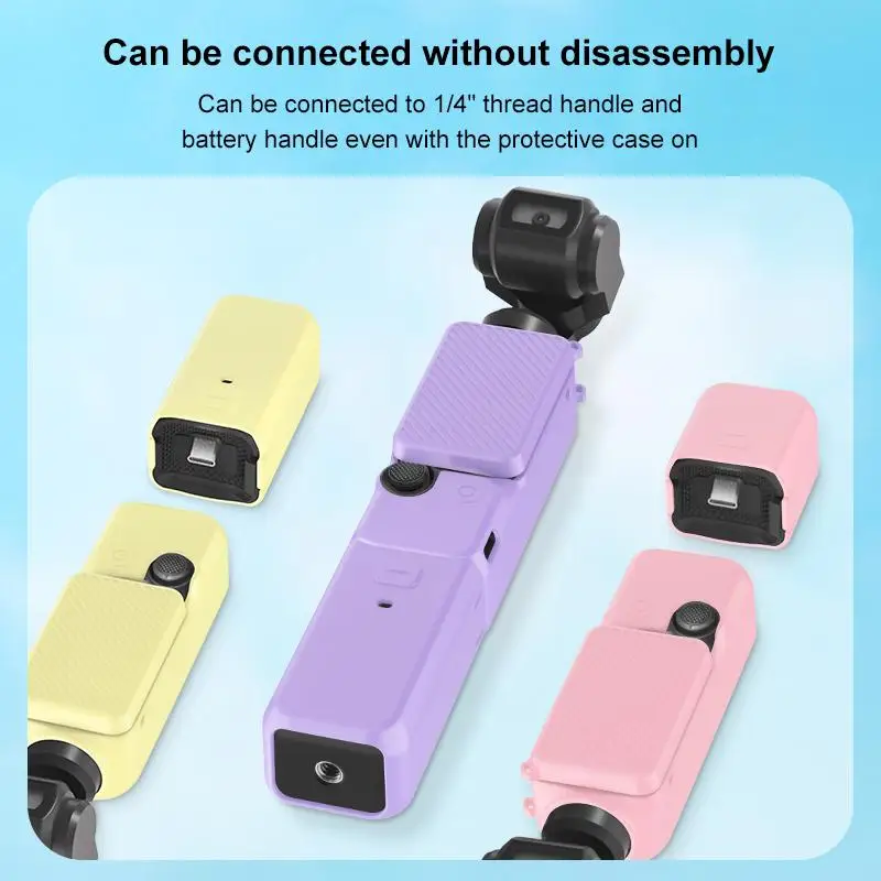 Silicone Protective Case with Lens Head Protector