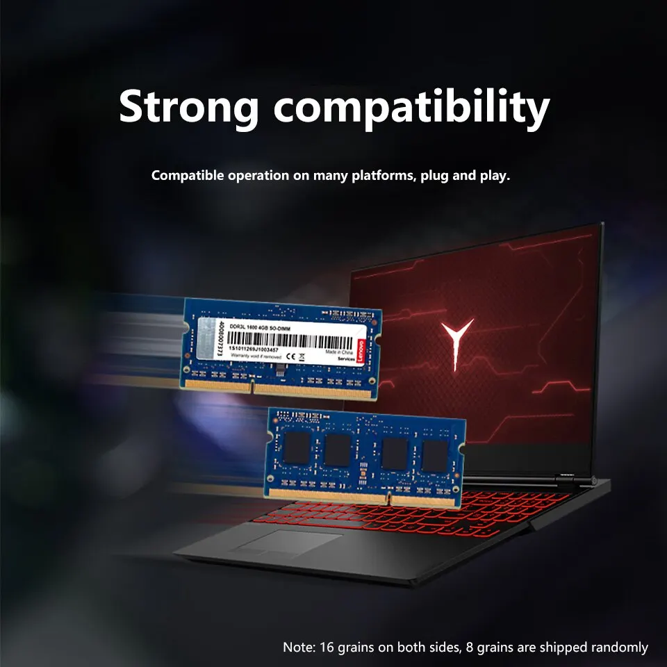 DDR3L 1600MHz 4GB 8GB Laptop RAM 204pin SO-DIMM Memory for Lenovo Laptop Notebook Ultrabook laptop memory module laptop ram memory notebook ram memory
