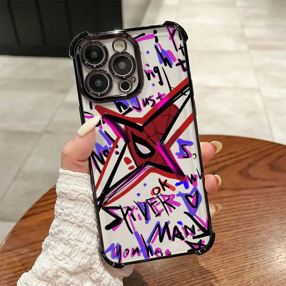 Spider-Inspired Anti-Fall Airbag Phone Case with Enhanced Protection