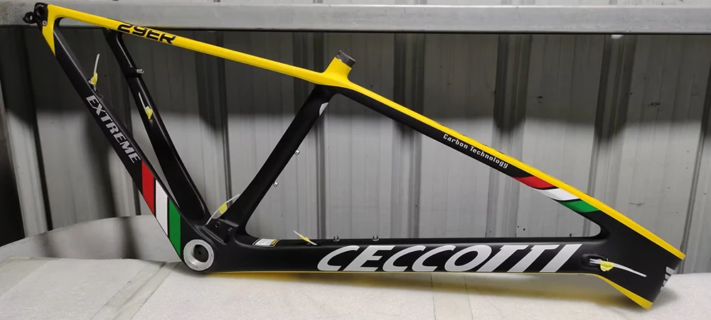 CECCOTTI-Mountain Bicycle Carbon Frame 29er MTB Frame Factory Price Bike Frameset