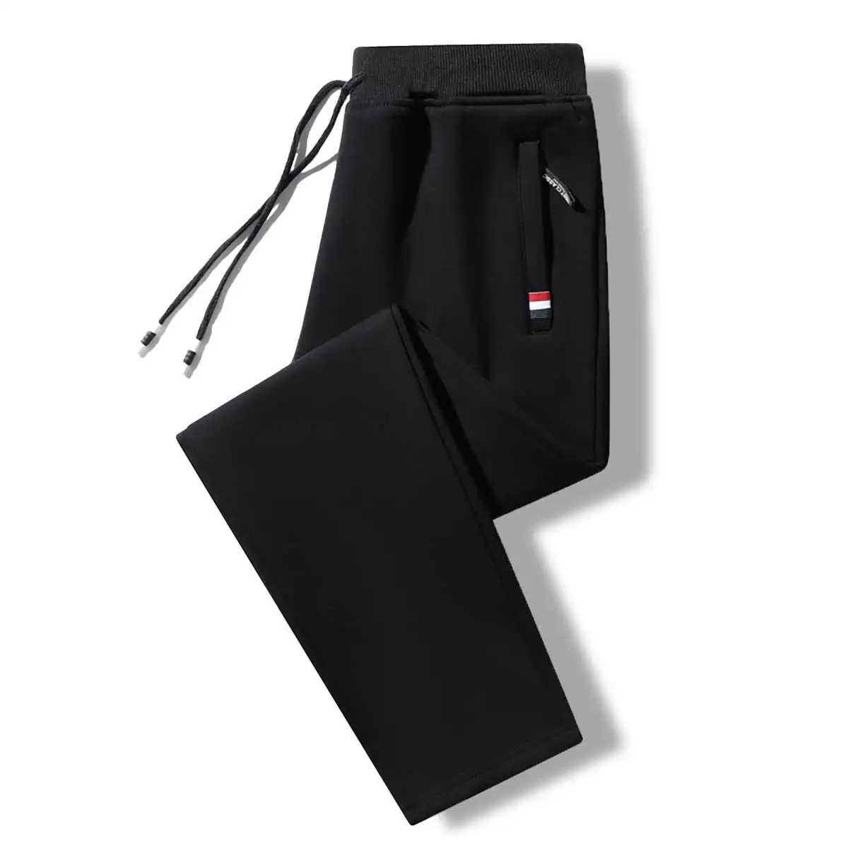 Spring and Autumn Men's Straight Leg Large Loose Casual Sports Pants Versatile and Comfortable Men's Long Pants 5