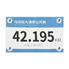 4pcs Marathon Race Number Race Bib Holders Running Fix Clips Number Buckle Triathlon Run Cycling  Buckle Number 6