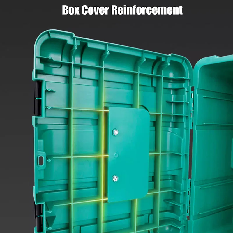 Multifunctional Toolbox Portable Tool Box Seal Safety Box Shockproof Case Large Hardware Electrician Storage Car Repair Toolbox