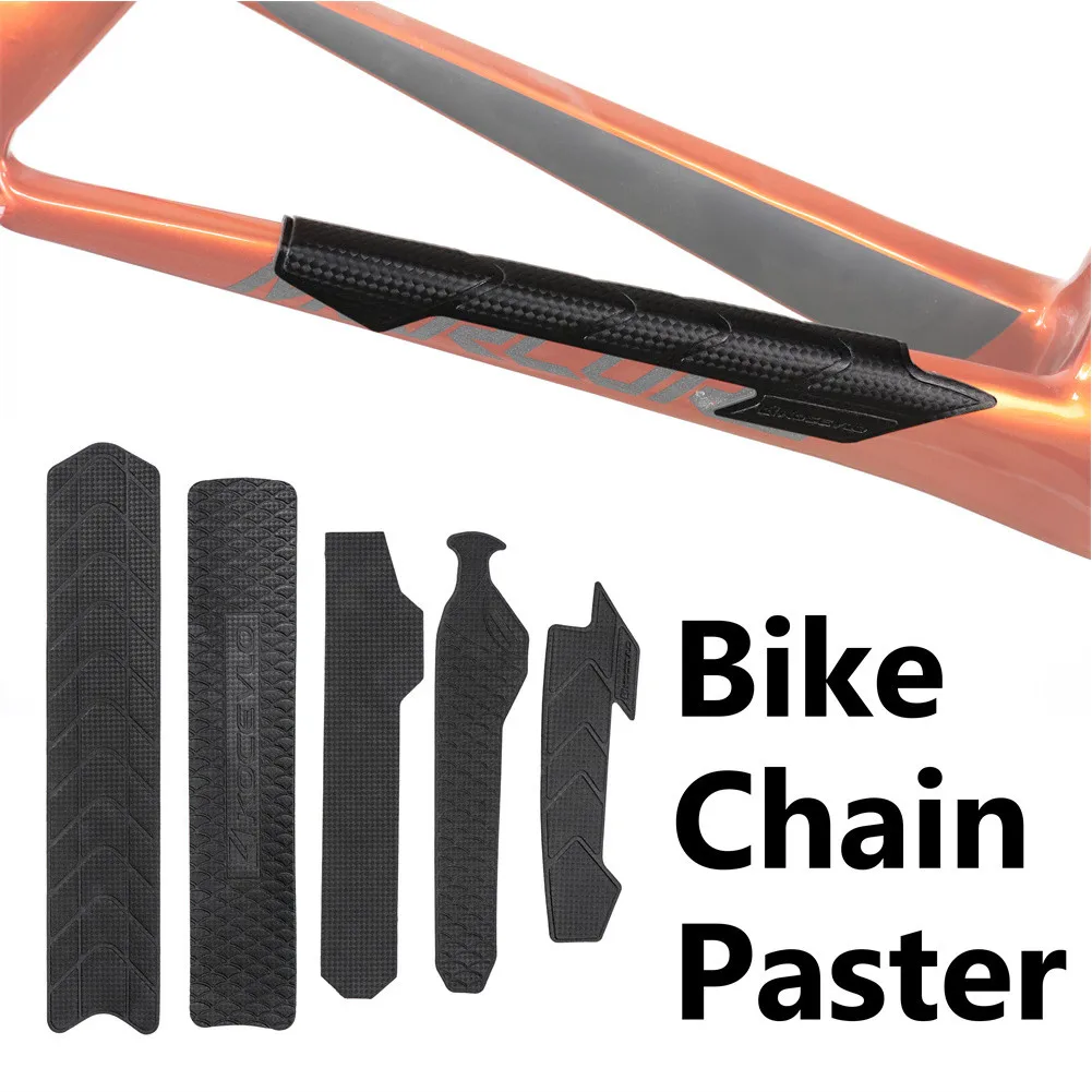Bike Bicycle Silicone Chain Posted Guards Frame Scratch Resistant Protector MTB Road Bike Chain