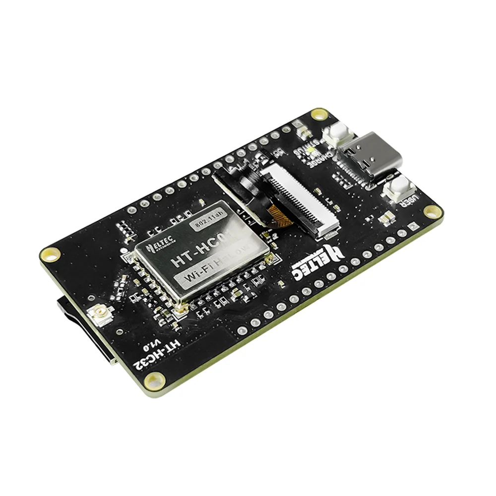 Heltec Wi-Fi HaLow HT HC32 ESP32 Camera Set Dual Band 24GHz Sub 1GHz MESH Wi-Fi Bluetooth Gateway Long Range Wireless Access IoT