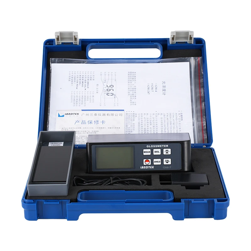 75&deg; Measuring Angle GM-7 Gloss Meter (Integral Type) apply to paper and printed materials