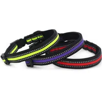 Dog Collar Nylon Collars for Dogs Walking Waterproof Pet Collar Reflective Dog Collars Adjustable Dogs Harness Chain Pet Product 4
