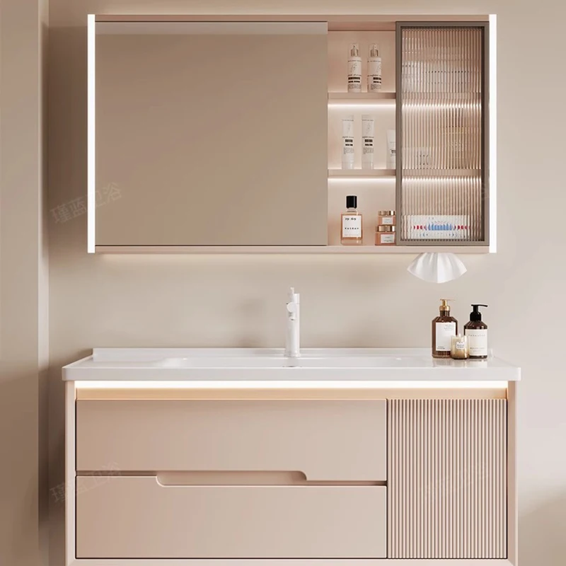 Washbasin Vintage Bathroom Vanities Vanity Drawer Light Toilet Bathroom Vanities Storage Shower Mueble Organizador Furniture