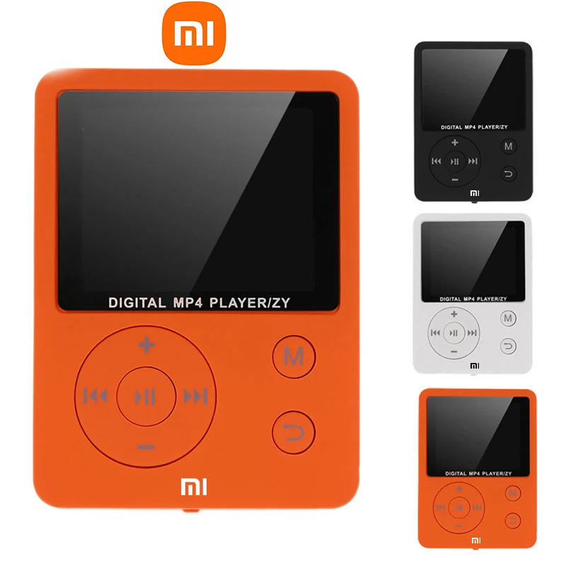 XIAOMI MP4 Player Speaker FM Radio Digital Display Screen Media MP3 Player Bluetooth Pocket Audio Walkman Running Walking Music