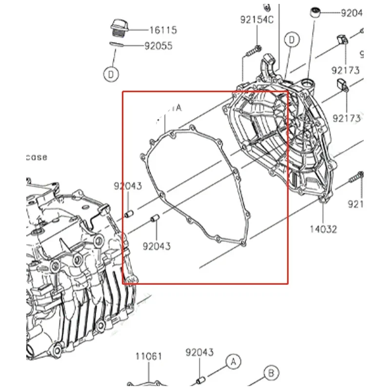 Рисунок 2 - Уплотнительная Прокладка крышки